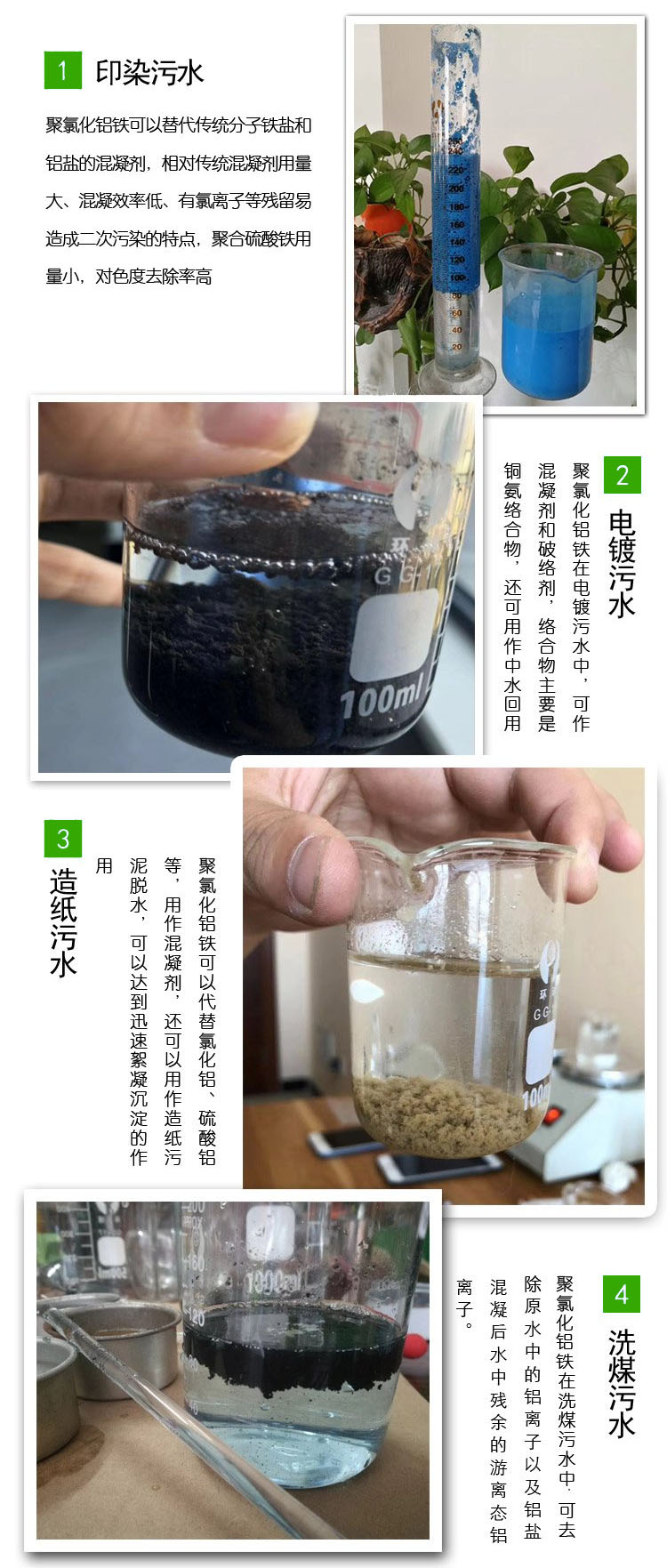 不同水質(zhì)使用效果展示